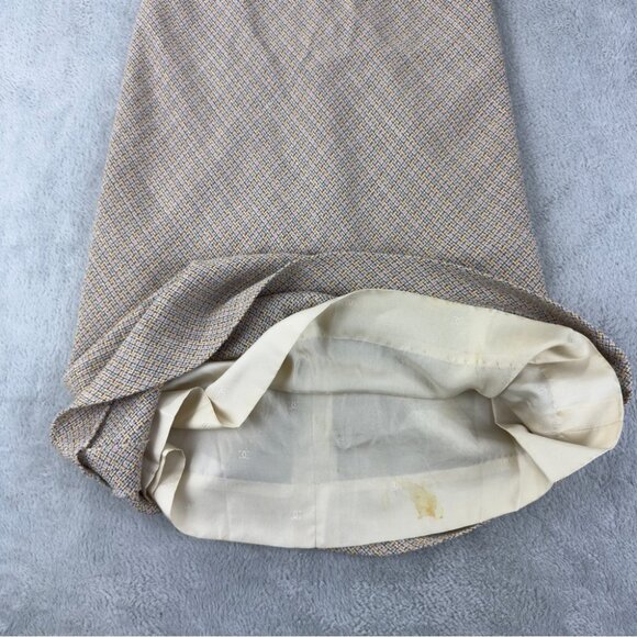 Chanel Boutique Wool Silk Tweed Dress Small - Picture 13 of 16